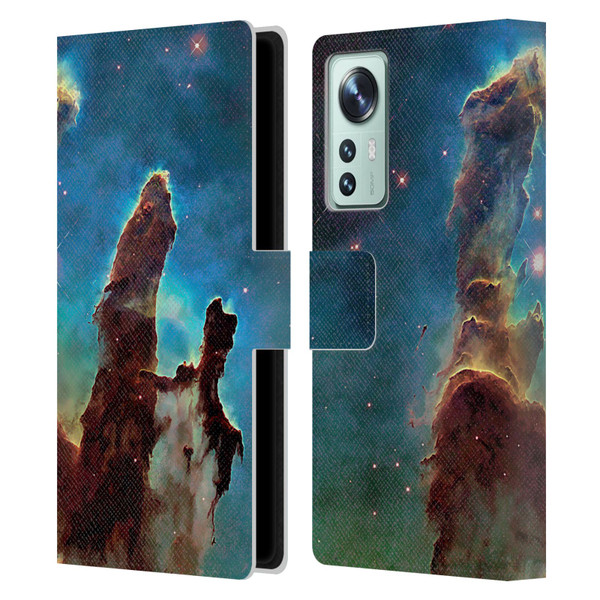 Cosmo18 Space 2 Nebula's Pillars Leather Book Wallet Case Cover For Xiaomi 12