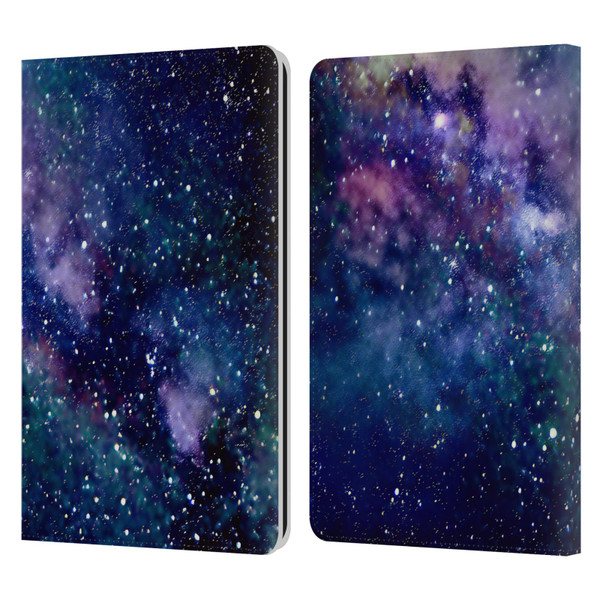 Cosmo18 Space Milky Way Leather Book Wallet Case Cover For Amazon Kindle Paperwhite 1 / 2 / 3