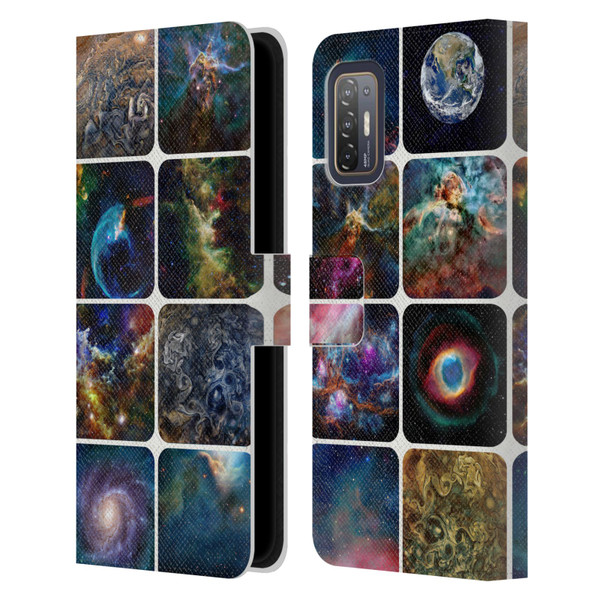Cosmo18 Space The Amazing Universe Leather Book Wallet Case Cover For HTC Desire 21 Pro 5G