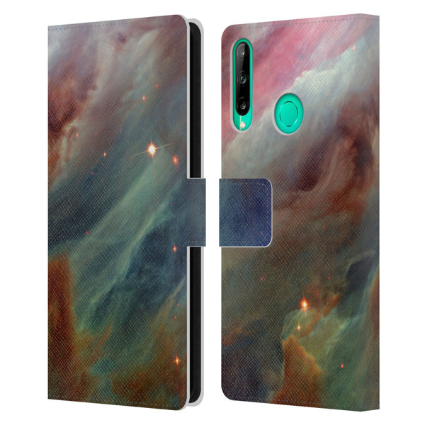 Cosmo18 Space Orion Gas Clouds Leather Book Wallet Case Cover For Huawei P40 lite E