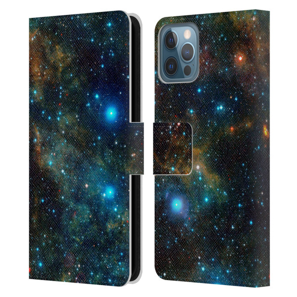 Cosmo18 Space Star Formation Leather Book Wallet Case Cover For Apple iPhone 12 / iPhone 12 Pro