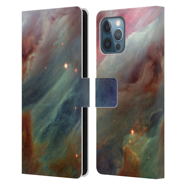 Cosmo18 Space Orion Gas Clouds Leather Book Wallet Case Cover For Apple iPhone 12 Pro Max