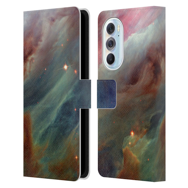 Cosmo18 Space Orion Gas Clouds Leather Book Wallet Case Cover For Motorola Edge X30