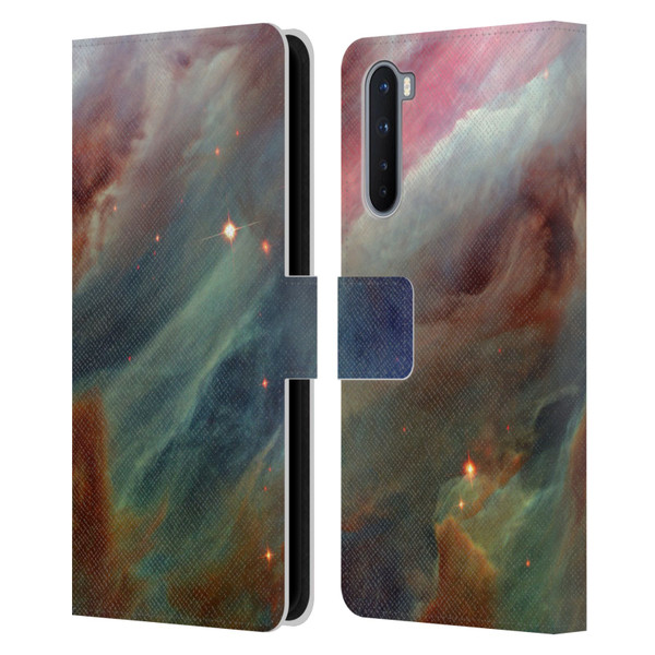 Cosmo18 Space Orion Gas Clouds Leather Book Wallet Case Cover For OnePlus Nord 5G