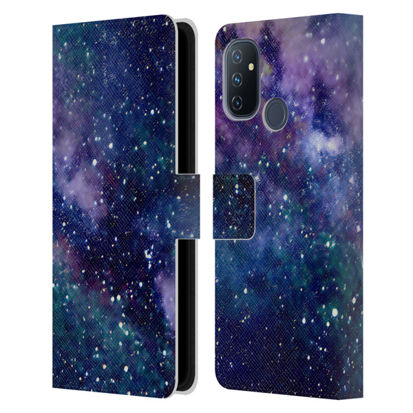 Cosmo18 Space Milky Way Leather Book Wallet Case Cover For OnePlus Nord N100