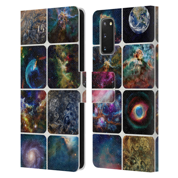 Cosmo18 Space The Amazing Universe Leather Book Wallet Case Cover For Samsung Galaxy S20 / S20 5G