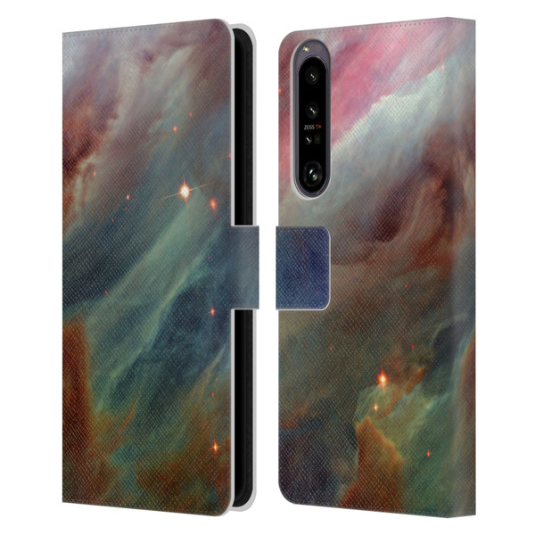 Cosmo18 Space Orion Gas Clouds Leather Book Wallet Case Cover For Sony Xperia 1 IV