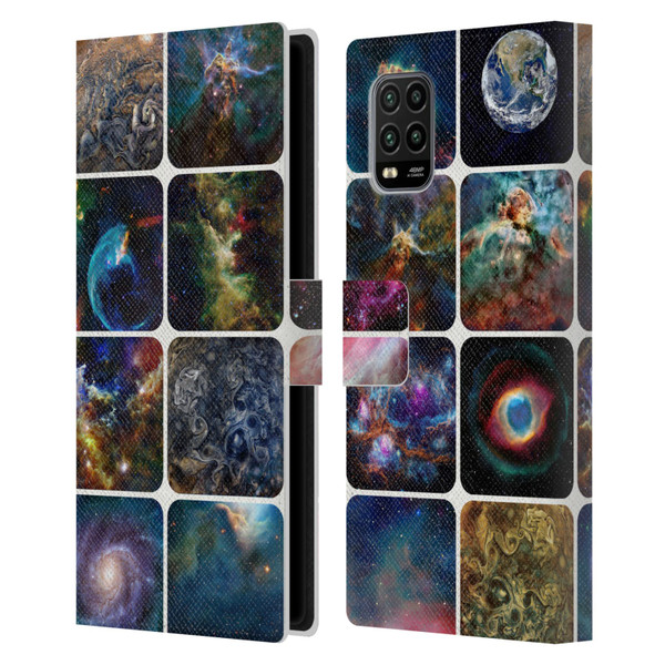 Cosmo18 Space The Amazing Universe Leather Book Wallet Case Cover For Xiaomi Mi 10 Lite 5G
