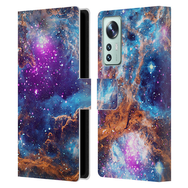 Cosmo18 Space Lobster Nebula Leather Book Wallet Case Cover For Xiaomi 12