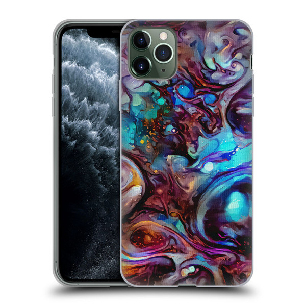 Cosmo18 Jupiter Fantasy Indigo Soft Gel Case for Apple iPhone 11 Pro Max