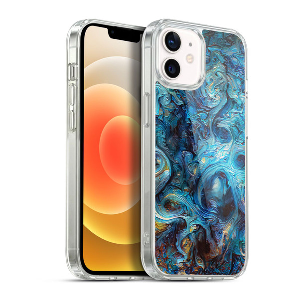 Cosmo18 Jupiter Fantasy Blue Soft Gel Case for Apple iPhone 12 / iPhone 12 Pro & MagSafe