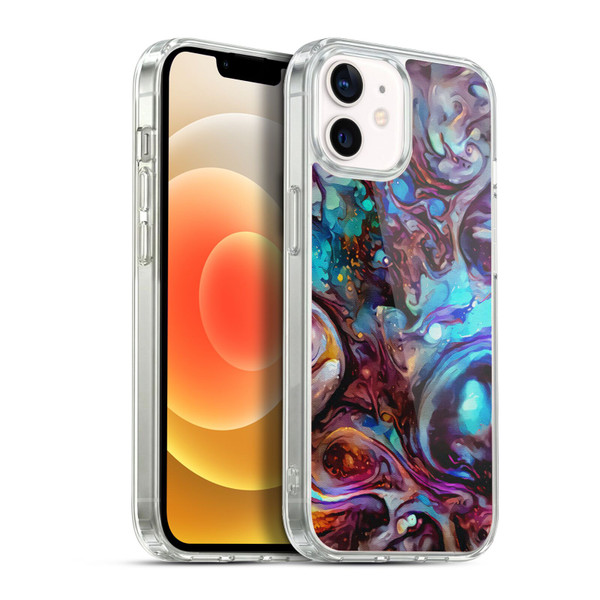 Cosmo18 Jupiter Fantasy Indigo Soft Gel Case for Apple iPhone 12 / iPhone 12 Pro & MagSafe