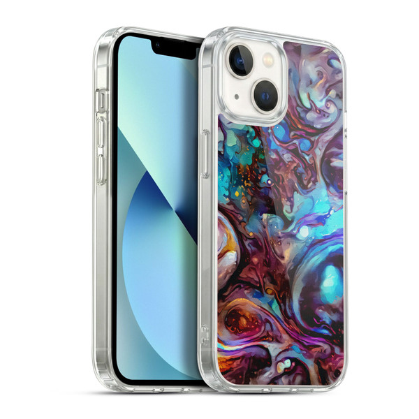 Cosmo18 Jupiter Fantasy Indigo Soft Gel Case for Apple iPhone 13