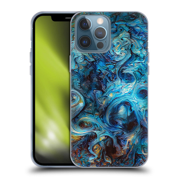 Cosmo18 Jupiter Fantasy Blue Soft Gel Case for Apple iPhone 13 Pro Max