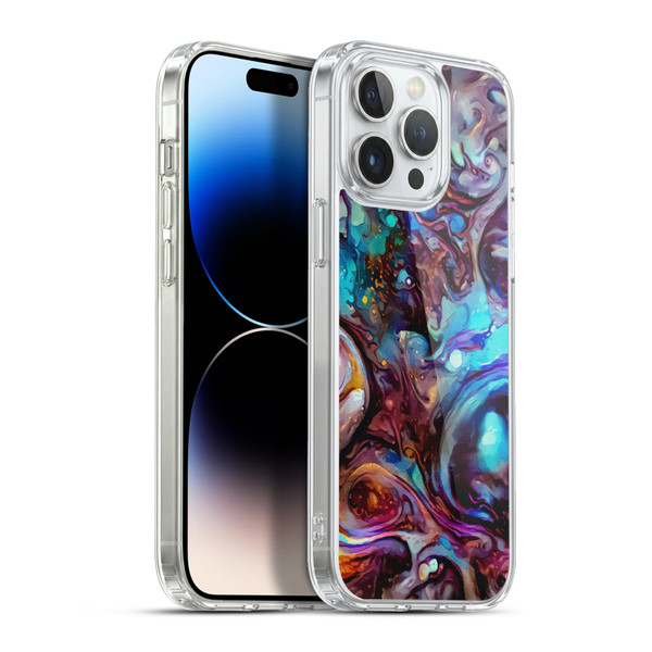 Cosmo18 Jupiter Fantasy Indigo Soft Gel Case for Apple iPhone 13 Pro Max & MagSafe