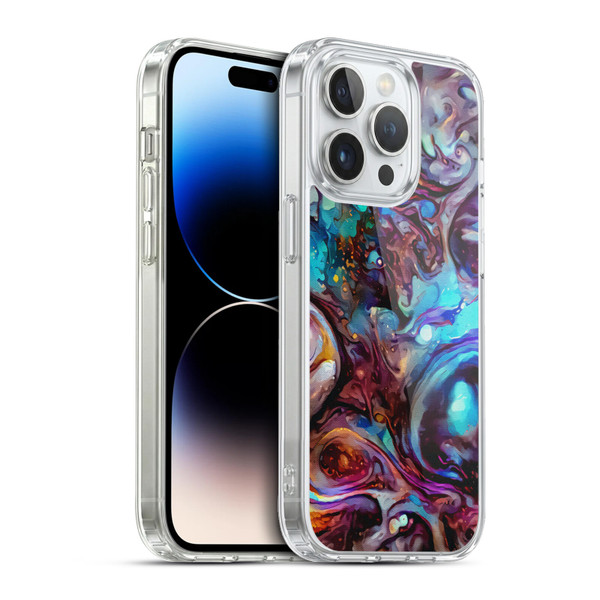 Cosmo18 Jupiter Fantasy Indigo Soft Gel Case for Apple iPhone 13 Pro & MagSafe