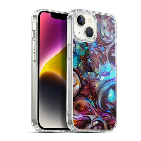 Cosmo18 Jupiter Fantasy Indigo Soft Gel Case for Apple iPhone 14