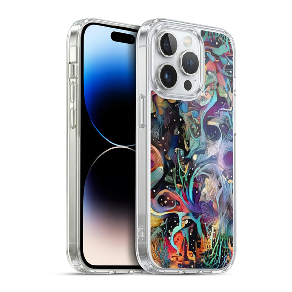 Cosmo18 Jupiter Fantasy Decorative Soft Gel Case for Apple iPhone 14 Pro & MagSafe