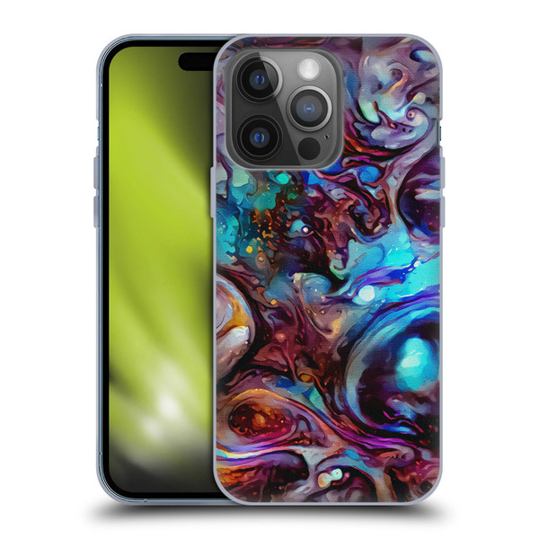 Cosmo18 Jupiter Fantasy Indigo Soft Gel Case for Apple iPhone 14 Pro