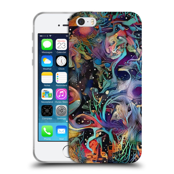 Cosmo18 Jupiter Fantasy Decorative Soft Gel Case for Apple iPhone 5 / 5s / iPhone SE 2016