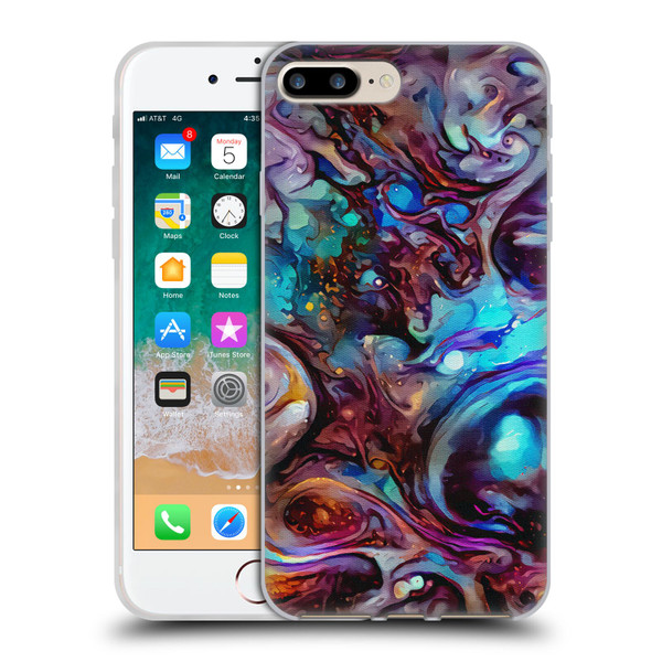 Cosmo18 Jupiter Fantasy Indigo Soft Gel Case for Apple iPhone 7 Plus / iPhone 8 Plus