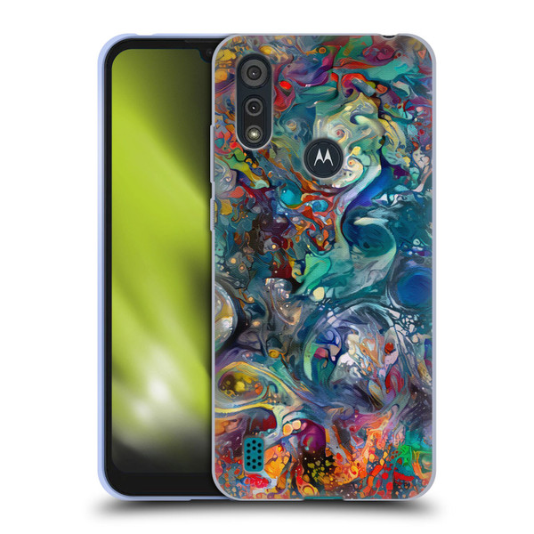 Cosmo18 Jupiter Fantasy Bloom Soft Gel Case for Motorola Moto E6s (2020)