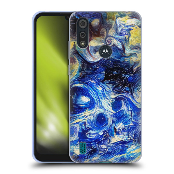 Cosmo18 Jupiter Fantasy Starry Soft Gel Case for Motorola Moto E6s (2020)