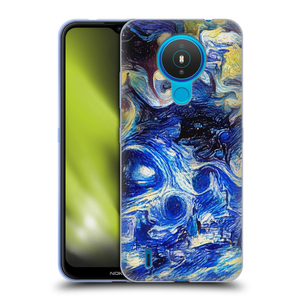 Cosmo18 Jupiter Fantasy Starry Soft Gel Case for Nokia 1.4