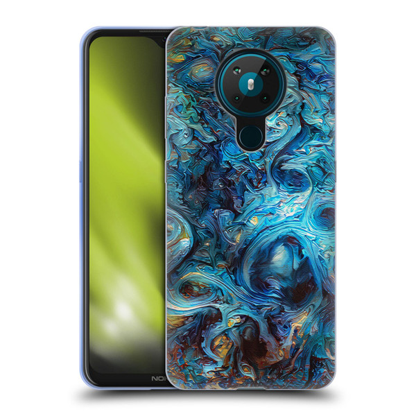 Cosmo18 Jupiter Fantasy Blue Soft Gel Case for Nokia 5.3