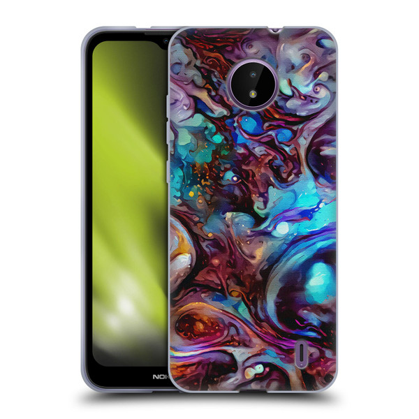 Cosmo18 Jupiter Fantasy Indigo Soft Gel Case for Nokia C10 / C20