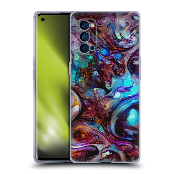 Cosmo18 Jupiter Fantasy Indigo Soft Gel Case for OPPO Reno 4 Pro 5G