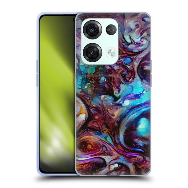 Cosmo18 Jupiter Fantasy Indigo Soft Gel Case for OPPO Reno8 Pro