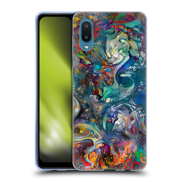 Cosmo18 Jupiter Fantasy Bloom Soft Gel Case for Samsung Galaxy A02/M02 (2021)