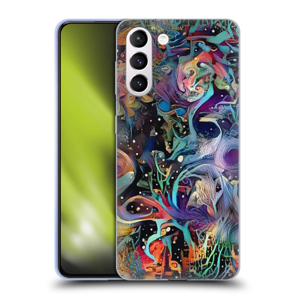 Cosmo18 Jupiter Fantasy Decorative Soft Gel Case for Samsung Galaxy S21+ 5G