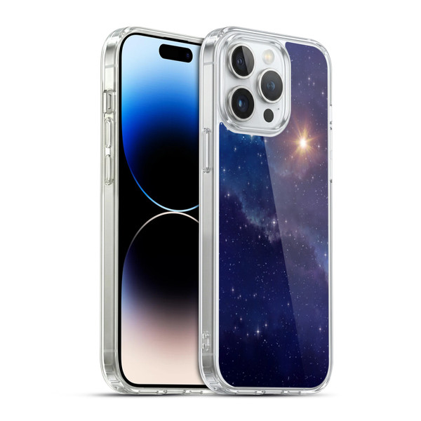 Cosmo18 Space 2 Shine Soft Gel Case for Apple iPhone 14 Pro Max & MagSafe