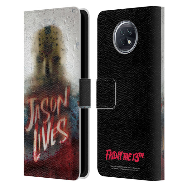 Friday the 13th Part VI Jason Lives Key Art Poster 2 Leather Book Wallet Case Cover For Xiaomi Redmi Note 9T 5G