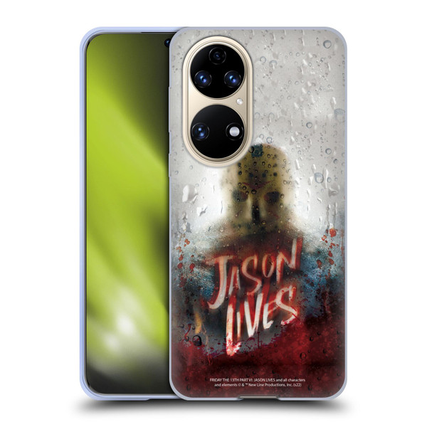 Friday the 13th Part VI Jason Lives Key Art Poster 2 Soft Gel Case for Huawei P50