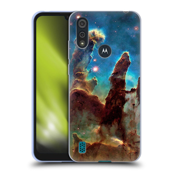 Cosmo18 Space 2 Nebula's Pillars Soft Gel Case for Motorola Moto E6s (2020)