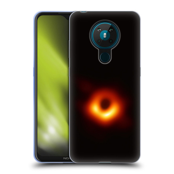 Cosmo18 Space 2 Black Hole Soft Gel Case for Nokia 5.3