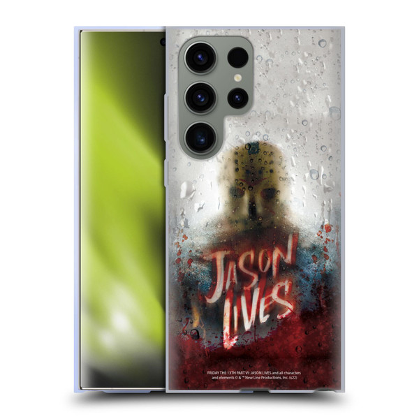 Friday the 13th Part VI Jason Lives Key Art Poster 2 Soft Gel Case for Samsung Galaxy S23 Ultra 5G