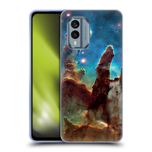 Cosmo18 Space 2 Nebula's Pillars Soft Gel Case for Nokia X30