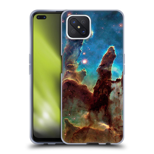 Cosmo18 Space 2 Nebula's Pillars Soft Gel Case for OPPO Reno4 Z 5G