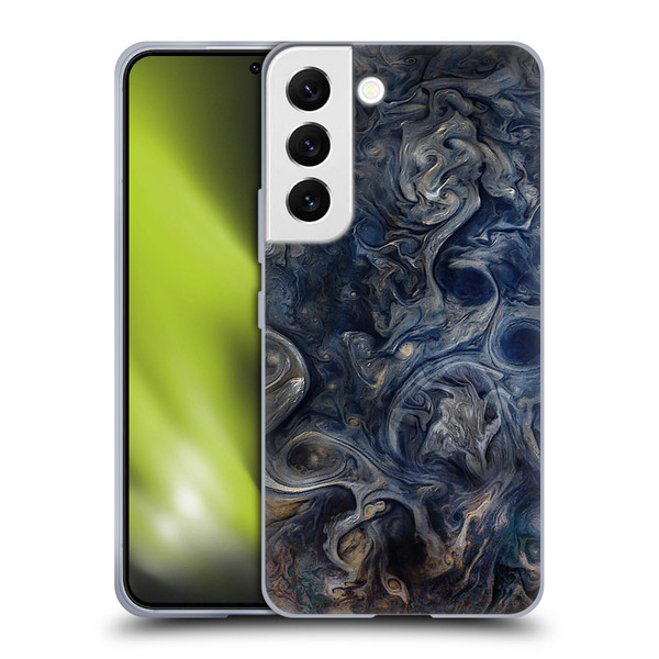 Cosmo18 Space 2 Blues Soft Gel Case for Samsung Galaxy S22 5G