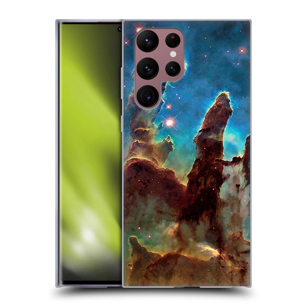 Cosmo18 Space 2 Nebula's Pillars Soft Gel Case for Samsung Galaxy S22 Ultra 5G