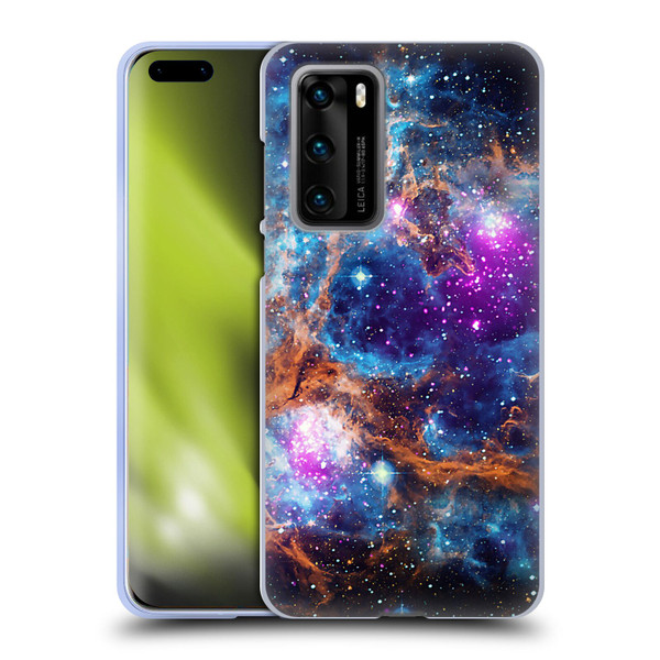 Cosmo18 Space Lobster Nebula Soft Gel Case for Huawei P40 5G