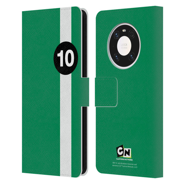 Ben 10: Alien Force Graphics Ben's Jacket Leather Book Wallet Case Cover For Huawei Mate 40 Pro 5G