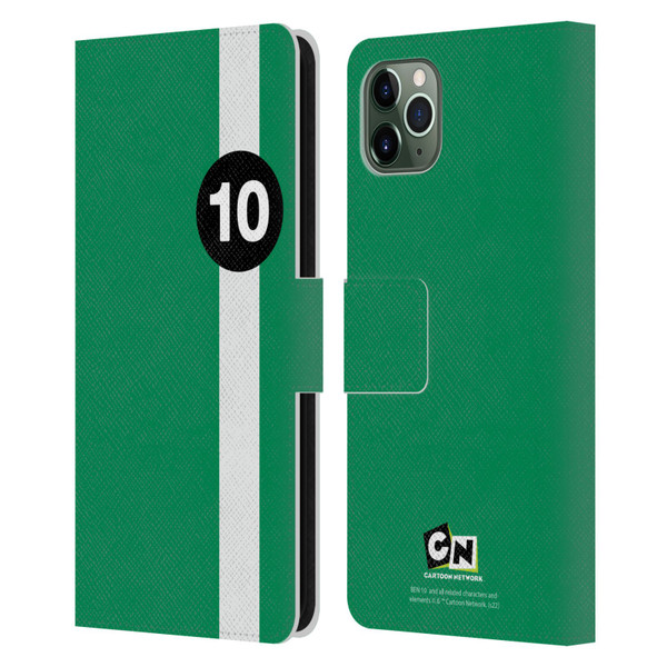 Ben 10: Alien Force Graphics Ben's Jacket Leather Book Wallet Case Cover For Apple iPhone 11 Pro Max