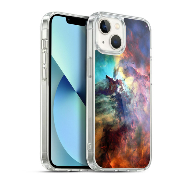 Cosmo18 Space Lagoon Nebula Soft Gel Case for Apple iPhone 13