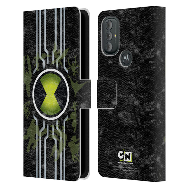 Ben 10: Alien Force Graphics Omnitrix Leather Book Wallet Case Cover For Motorola Moto G10 / Moto G20 / Moto G30