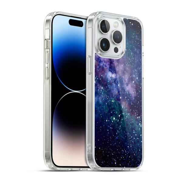 Cosmo18 Space Milky Way Soft Gel Case for Apple iPhone 14 Pro Max & MagSafe